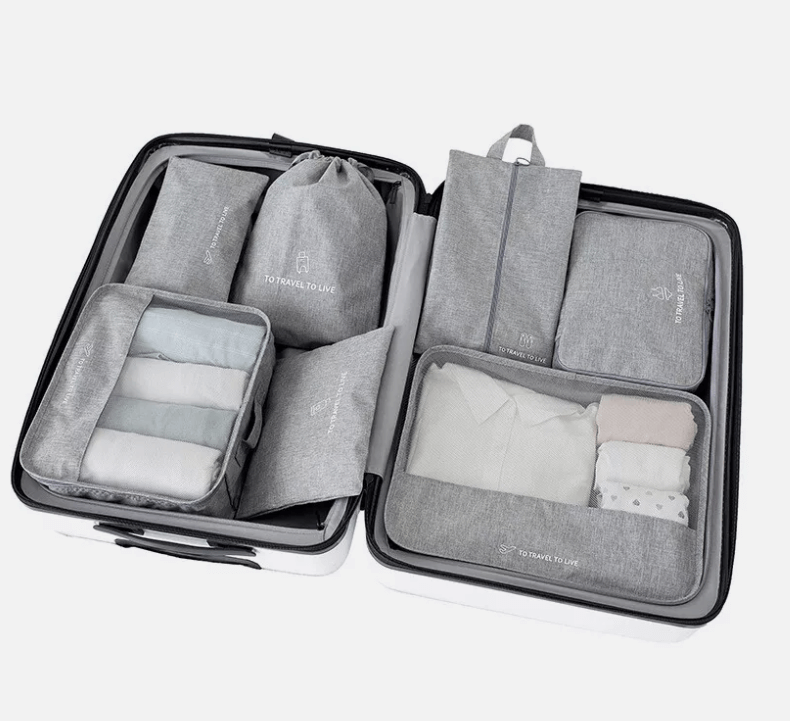 JetPackd™ 7Pcs Packing Cubes Travel Pouches