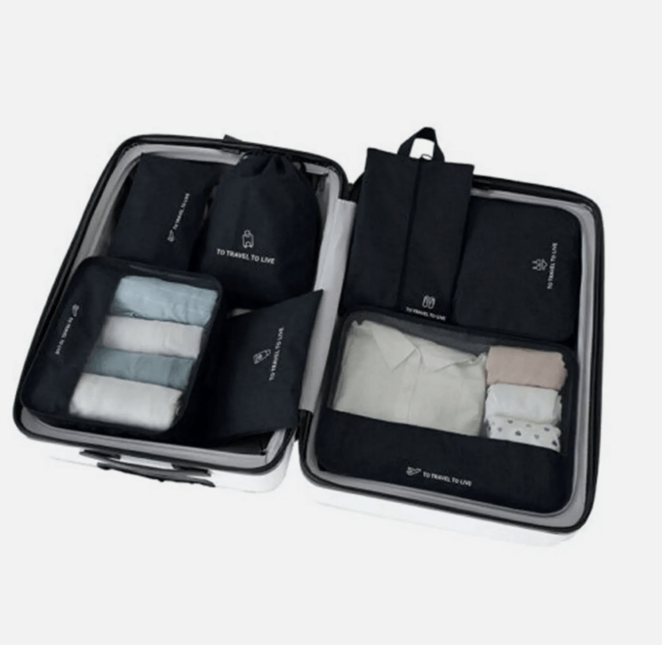 JetPackd™ 7Pcs Packing Cubes Travel Pouches