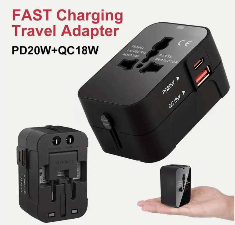 JetPackd™ International Universal Travel Adapter