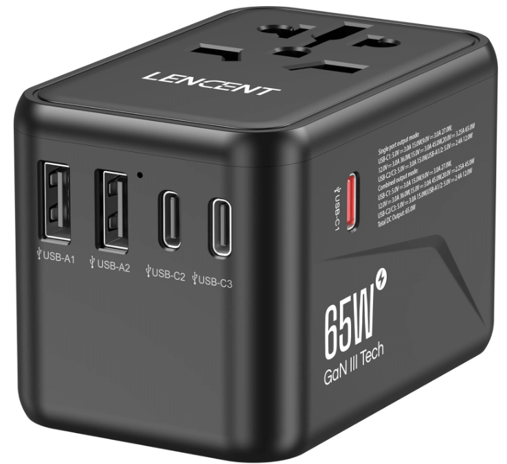 JetPackd™ International Universal Travel Adapter
