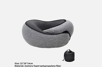 JetPackd™ Memory Foam U Shaped Travel Pillow