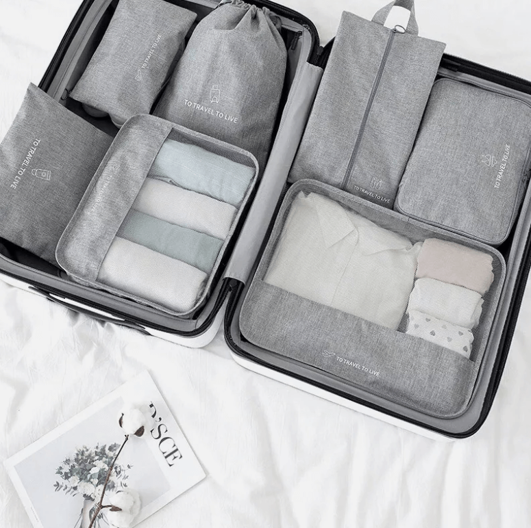 JetPackd™ 7Pcs Packing Cubes Travel Pouches