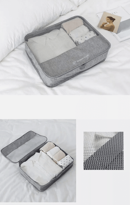 JetPackd™ 7Pcs Packing Cubes Travel Pouches