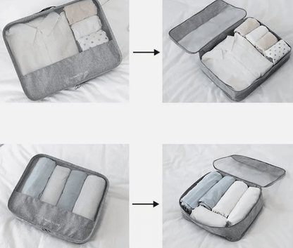 JetPackd™ 7Pcs Packing Cubes Travel Pouches